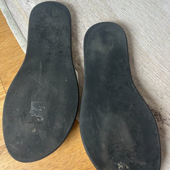 The Row Satin Slides 361/2 (6.5) (Great Condition) - Picture 3 of 3